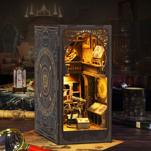 01 The Celestial Observatory DIY Book Nook Kit | Whitby Thorne