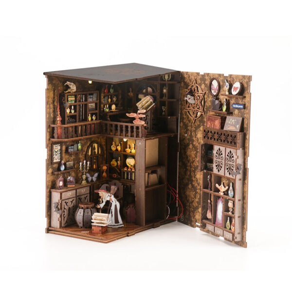 The Enchanted Witch’s Atelier DIY Book Nook Kit | Whitby Thorne