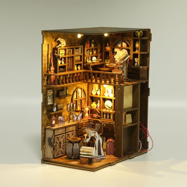 The Enchanted Witch’s Atelier DIY Book Nook Kit | Whitby Thorne