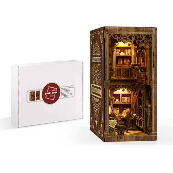 Ancient Book Collection Room DIY Book Nook Kit | Whitby Thorne