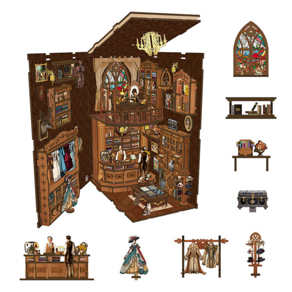 The Royal Atelier DIY Book Nook Kit | Whitby Thorne