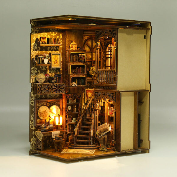 Ancient Book Collection Room DIY Book Nook Kit | Whitby Thorne