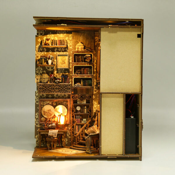 Ancient Book Collection Room DIY Book Nook Kit | Whitby Thorne