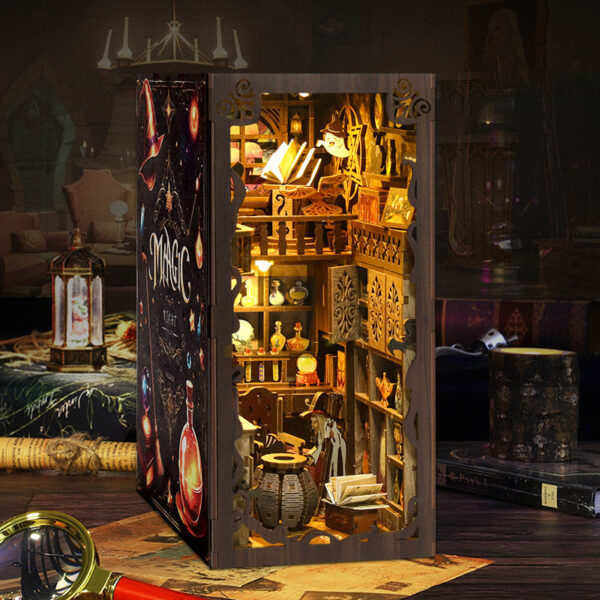 The Enchanted Witch’s Atelier DIY Book Nook Kit | Whitby Thorne