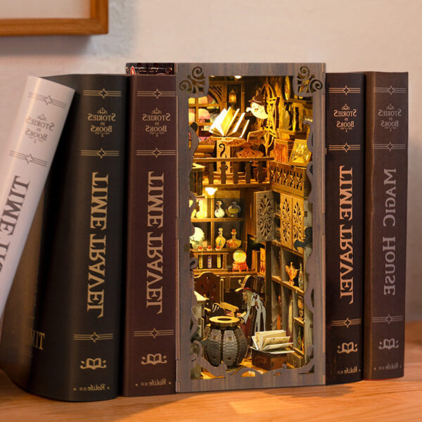 The Enchanted Witch’s Atelier DIY Book Nook Kit | Whitby Thorne