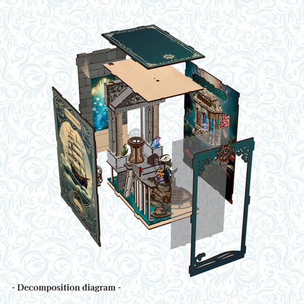 16_a7d7c59f-b3c8-4b71-a432-344ddbda91a6 Riddle on the Seabed DIY Book Nook Kit | Whitby Thorne