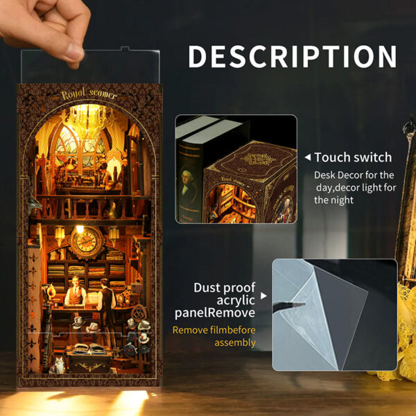 The Royal Atelier DIY Book Nook Kit | Whitby Thorne