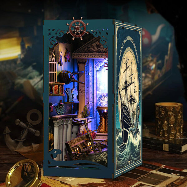 29 Riddle on the Seabed DIY Book Nook Kit | Whitby Thorne