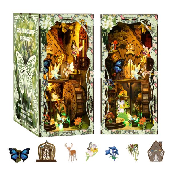 30 Secret World of the Forest DIY Book Nook Kit| Whitby Thorne