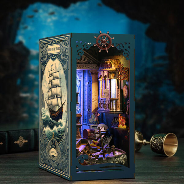 31 Riddle on the Seabed DIY Book Nook Kit | Whitby Thorne