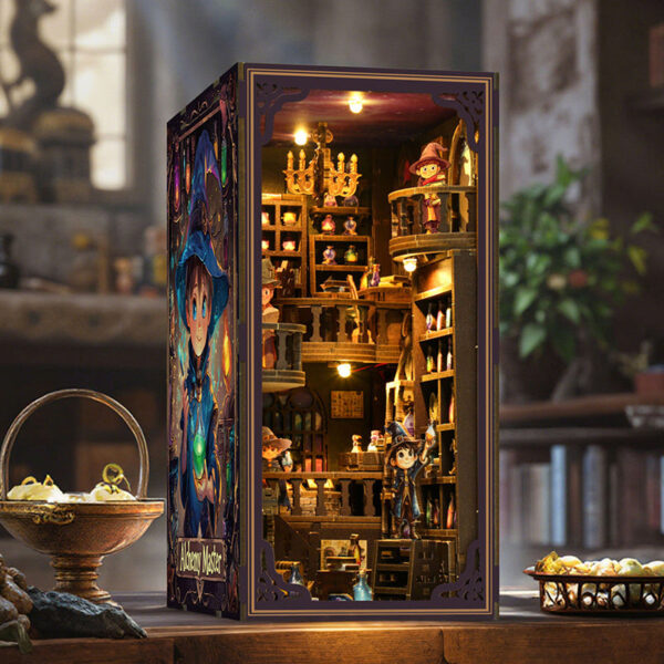 The Magic Study DIY Book Nook Kit | Whitby Thorne
