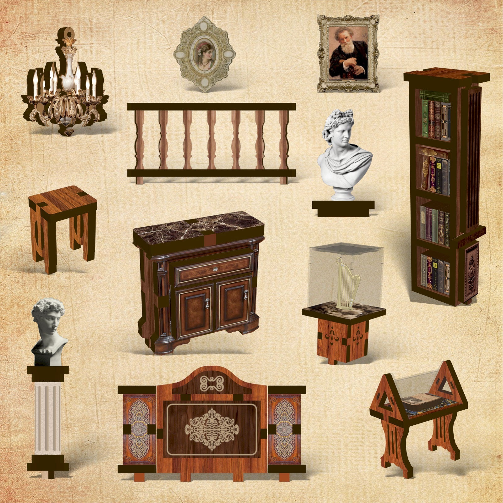 The Philosophical Library DIY Book Nook Kit | Whitby Thorne - Image 7