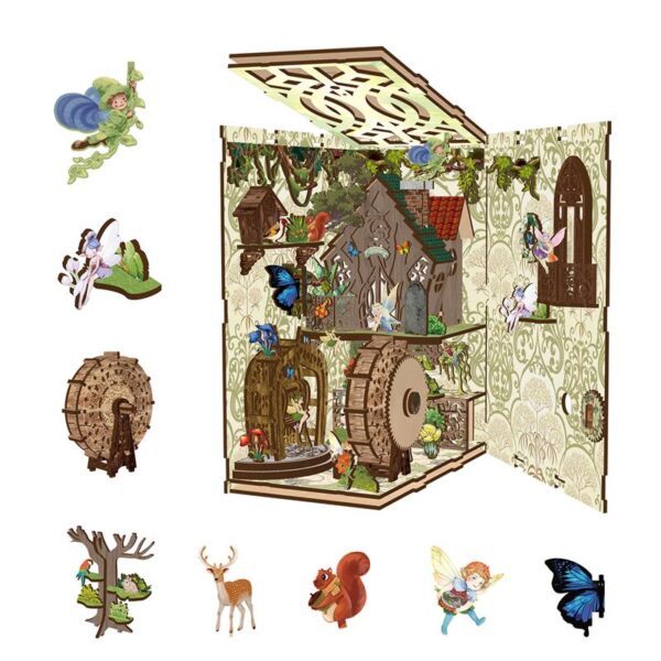 37 Secret World of the Forest DIY Book Nook Kit| Whitby Thorne