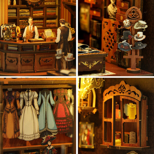 The Royal Atelier DIY Book Nook Kit | Whitby Thorne