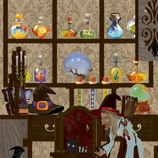The Enchanted Witch’s Atelier DIY Book Nook Kit | Whitby Thorne