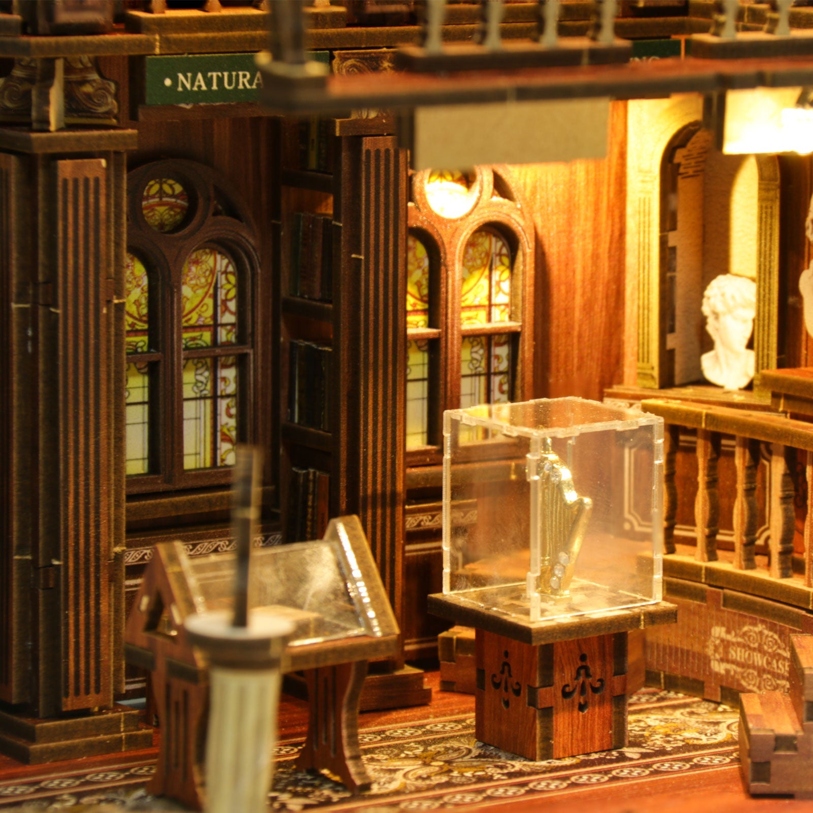 The Philosophical Library DIY Book Nook Kit | Whitby Thorne - Image 6