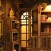 Ancient Book Collection Room DIY Book Nook Kit | Whitby Thorne