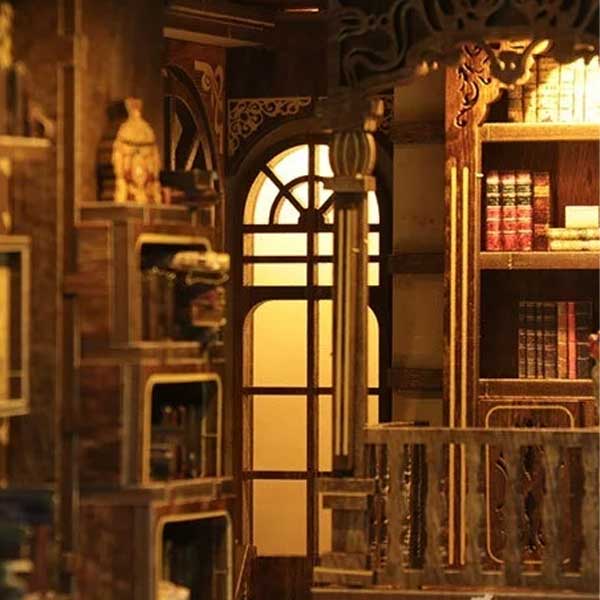 Ancient Book Collection Room DIY Book Nook Kit | Whitby Thorne