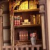 Ancient Book Collection Room DIY Book Nook Kit | Whitby Thorne