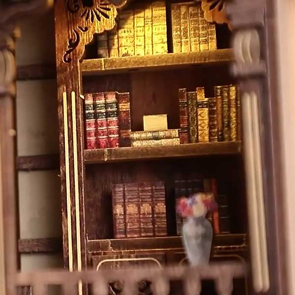 Ancient Book Collection Room DIY Book Nook Kit | Whitby Thorne