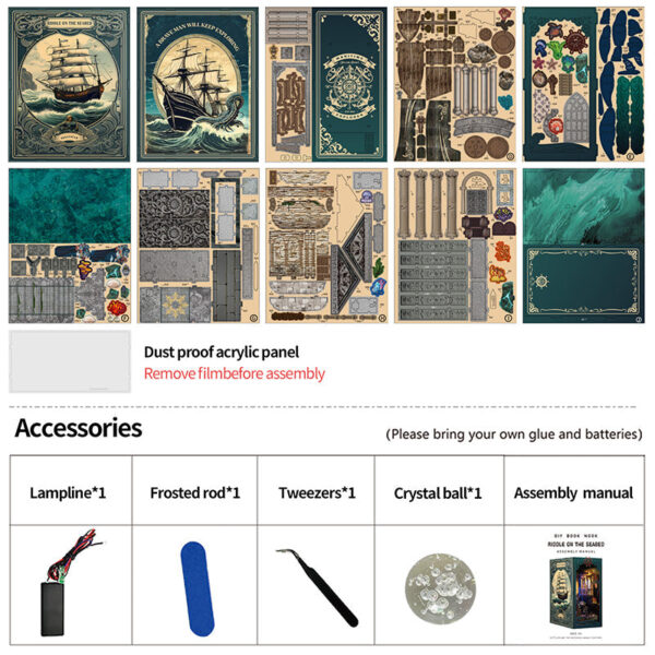 o_08c70c7f-ff4b-4c05-b857-07dc530443b5 Riddle on the Seabed DIY Book Nook Kit | Whitby Thorne